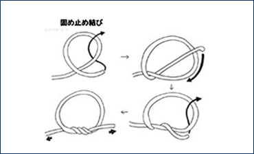 【固め止め結び】